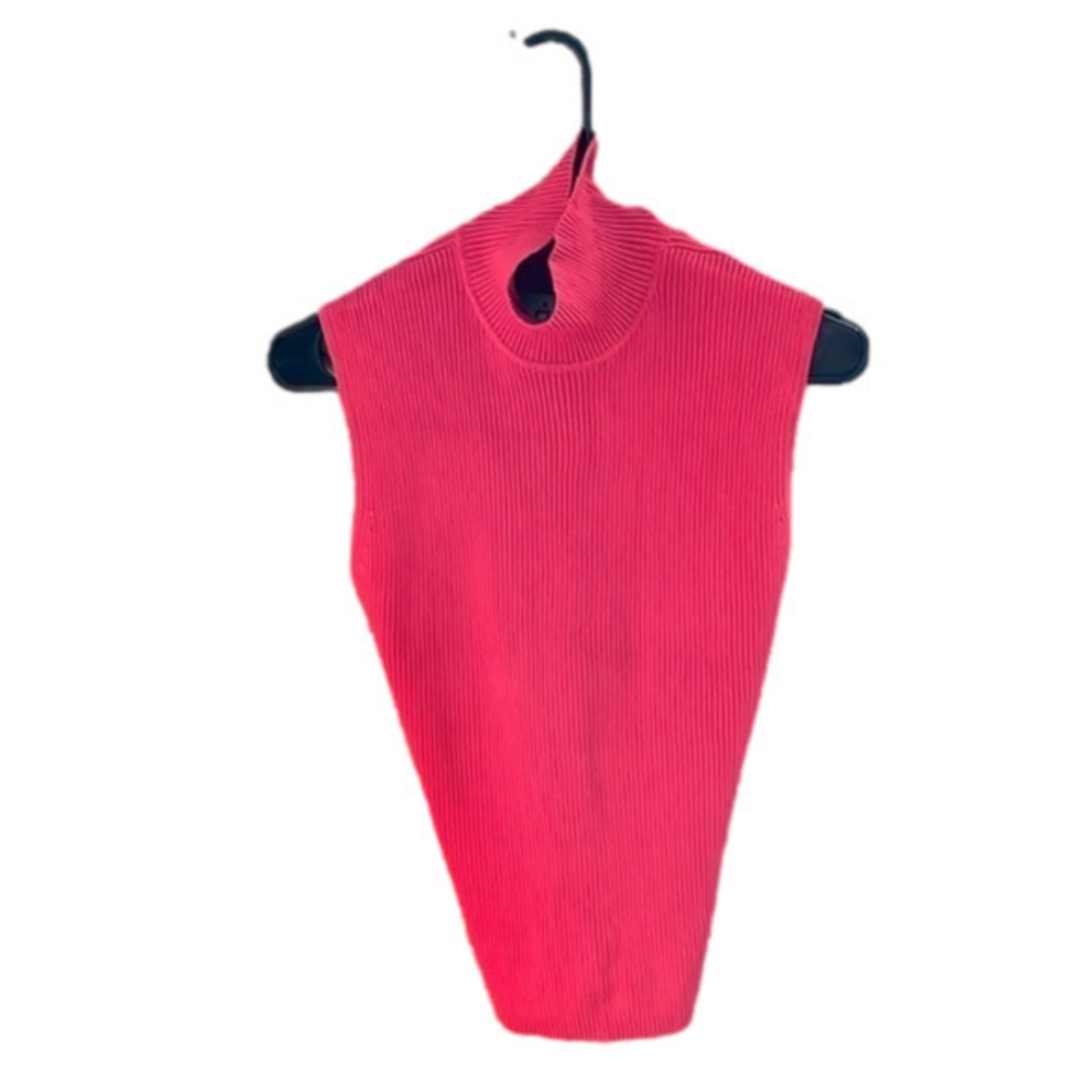 Chico’s Women’s Red Sleeveless Top Size 2 (12) NWT